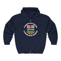Alberta Independence Zip-Up Hoodie