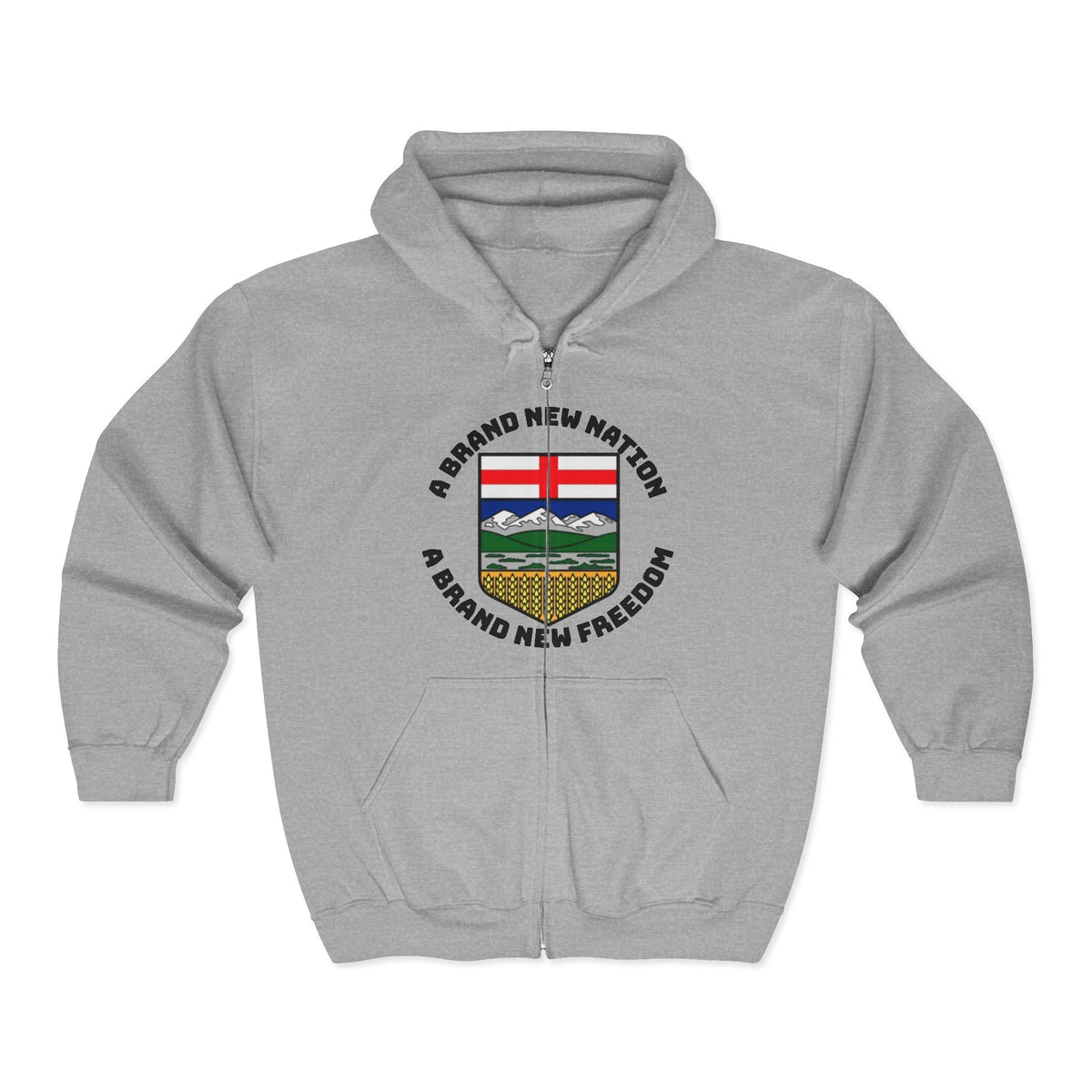 Alberta Independence Zip-Up Hoodie