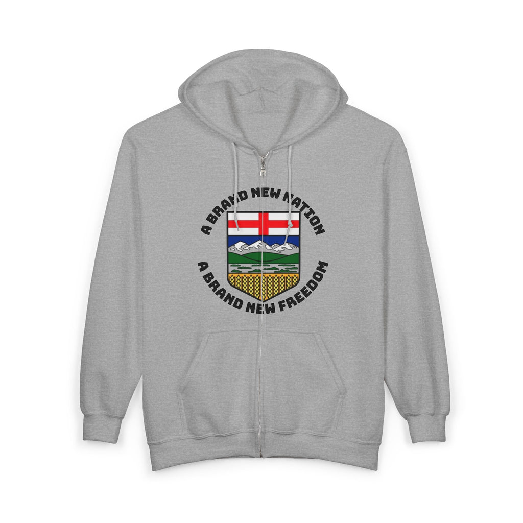 Alberta Independence Zip-Up Hoodie