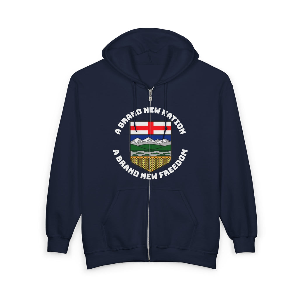 Alberta Independence Zip-Up Hoodie